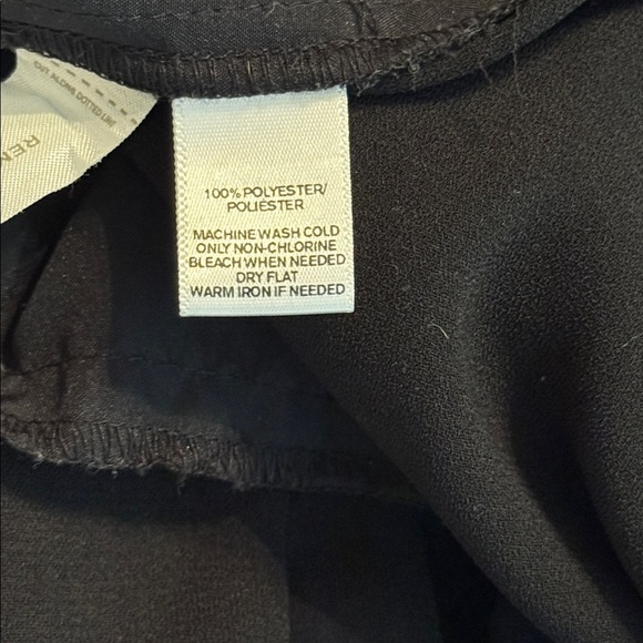 LOFT Black Halter Eyelet Neck with Tie Waist Romper Size M - Picture 14 of 15